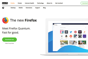 Firefox Quantum登場 比Chrome更快私隱升級