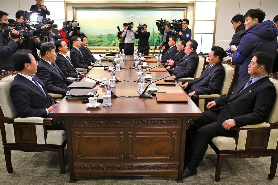 兩韓會談 北韓對無核化議題未回應