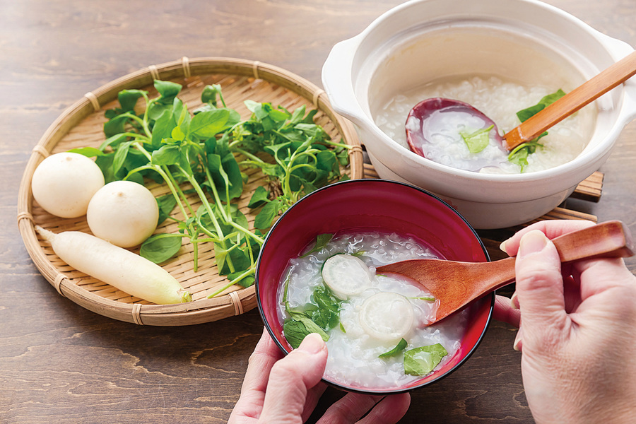 醫食同源在日本 正月「人日」七草粥 調理脾胃 祈福驅邪