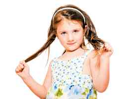 女童化膿性落髮都是頭癬惹的禍