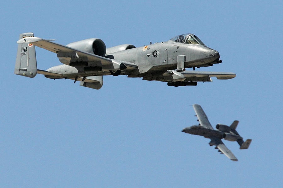 美軍派A-10雷霆式攻擊機 打擊阿富汗塔利班