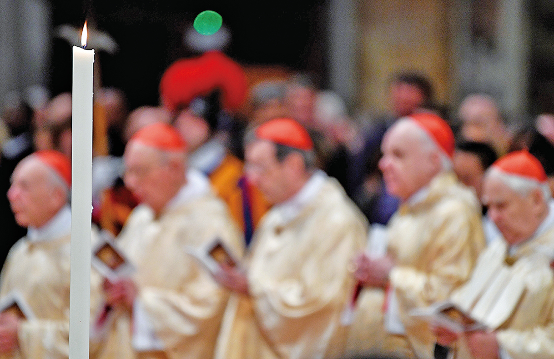 紅衣主教出席梵蒂岡的慶祝活動。（Getty Images）