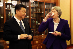 中英元首討論貿易壁壘 英國食品銀行進軍中國
