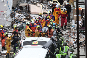 花蓮地震15死280傷2失蹤 尋獲3陸客遺體