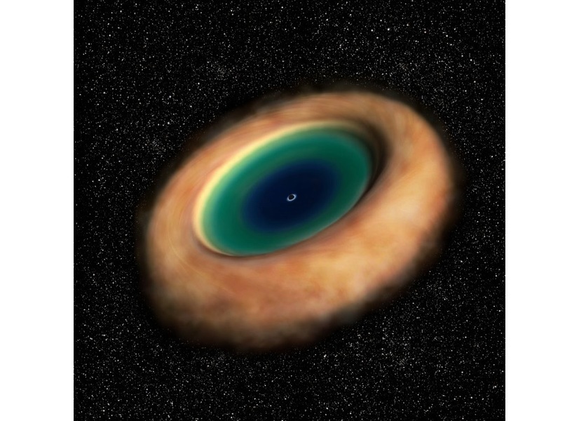 超級黑洞四周發現「甜甜圈」 直徑達40光年