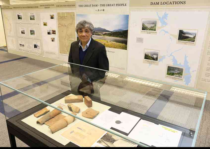 【圖片新聞】大潭篤水塘落成一百周年 港大學者重塑當年建築面貌