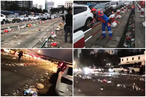 中國「夏威夷」變「垃圾城」 萬車滯留鳴笛
