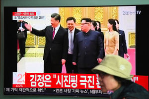 朝媒稱習近平獲邀請將訪問北韓