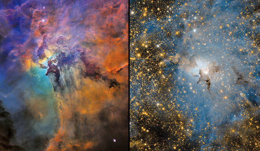 NASA影片帶你深入礁湖星雲 訪星星故鄉