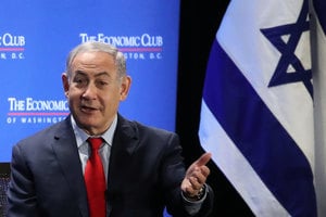 以色列總理揭露伊朗違反核協議 展示證據