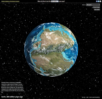 互動地圖展示地球六億年來巨變
