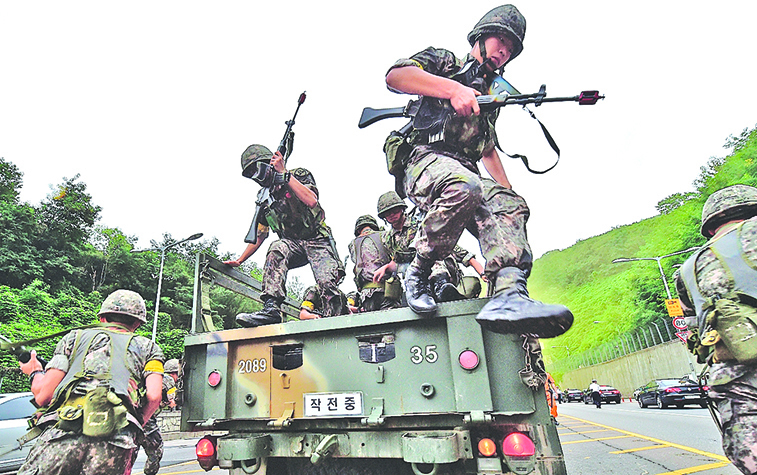 韓國防部：美韓軍演照常進行 規模不減