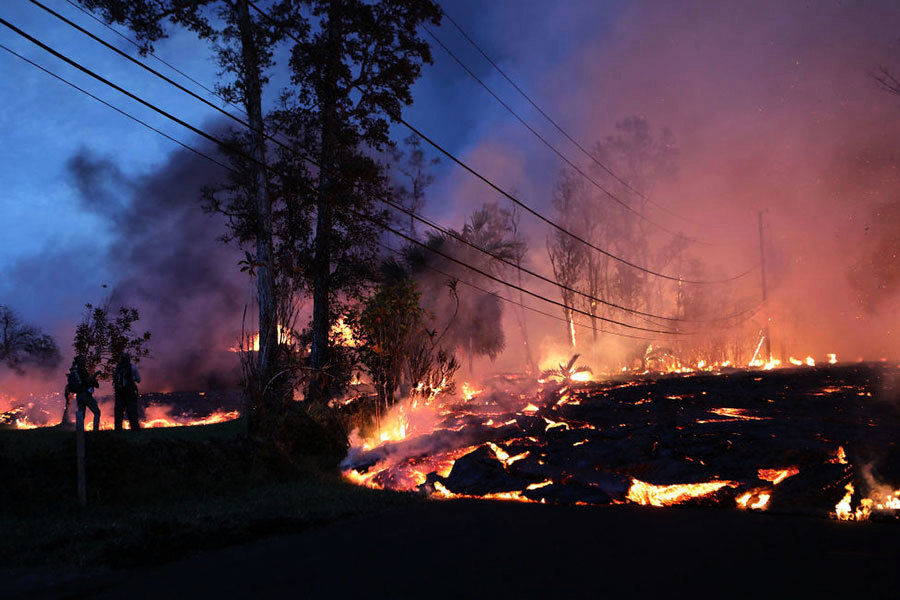 夏威夷火山熔岩四處奔流 更多居民撤離