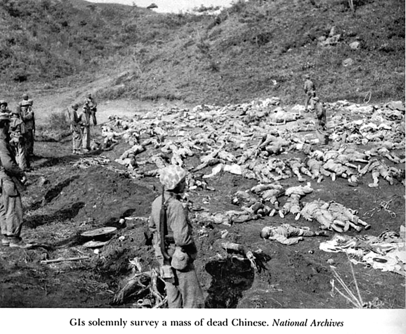 抗美援朝中共以人海炮灰戰術造成中國人死傷慘重。(大紀元資料庫)