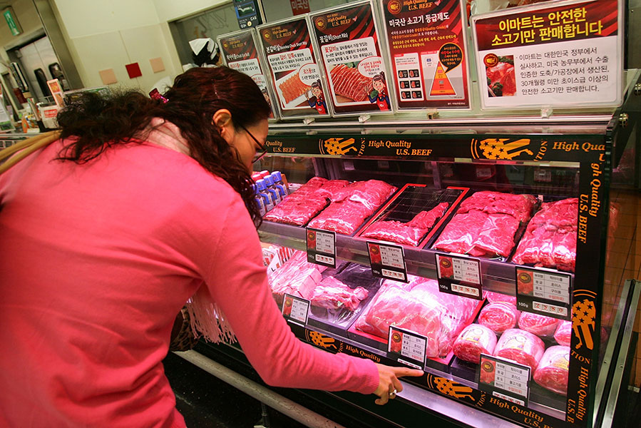 中美貿易爭端 美就牛肉等議題施壓中共