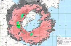 12級大風冰雹如鵝蛋 上合峰會遺禍青島？