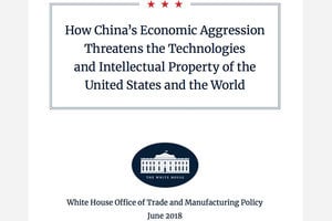 貿易戰升溫 白宮發佈報告詳列中共經濟侵略