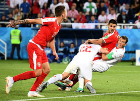 梳頓沙基利絕殺進球 助瑞士2:1逆轉塞爾維亞