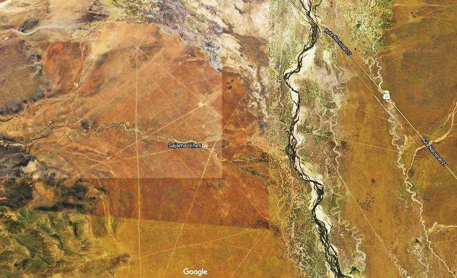 玻利維亞神秘線條 規模大於納斯卡線