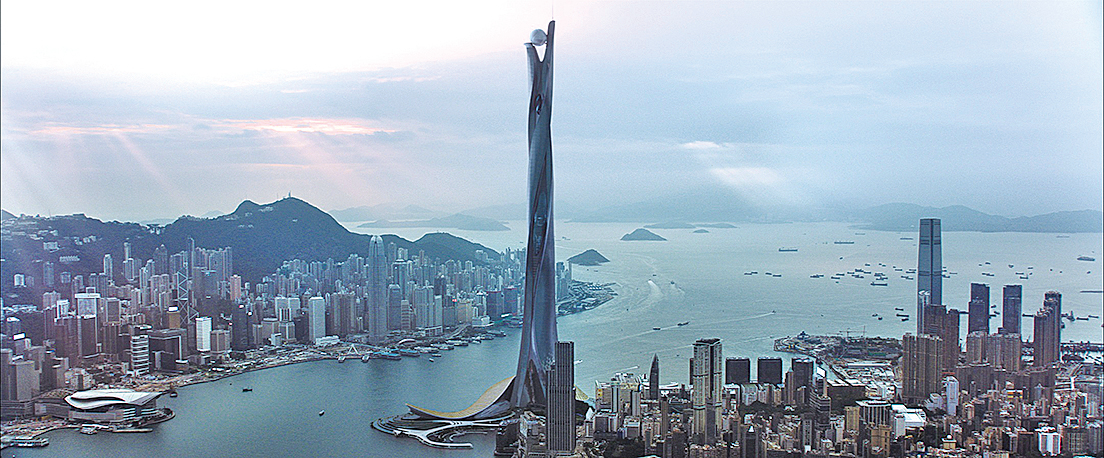 香港新落成、樓高240層的世界最高樓「明珠塔」，遭恐怖份子入侵引發大火，威爾的妻小被困其中，電影的重頭戲就此展開。
