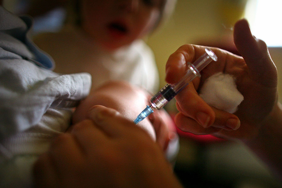 近日，長春長生生物科技有限責任公司疫苗造假風暴持續發酵。（Jeff J Mitchell/Getty Images）