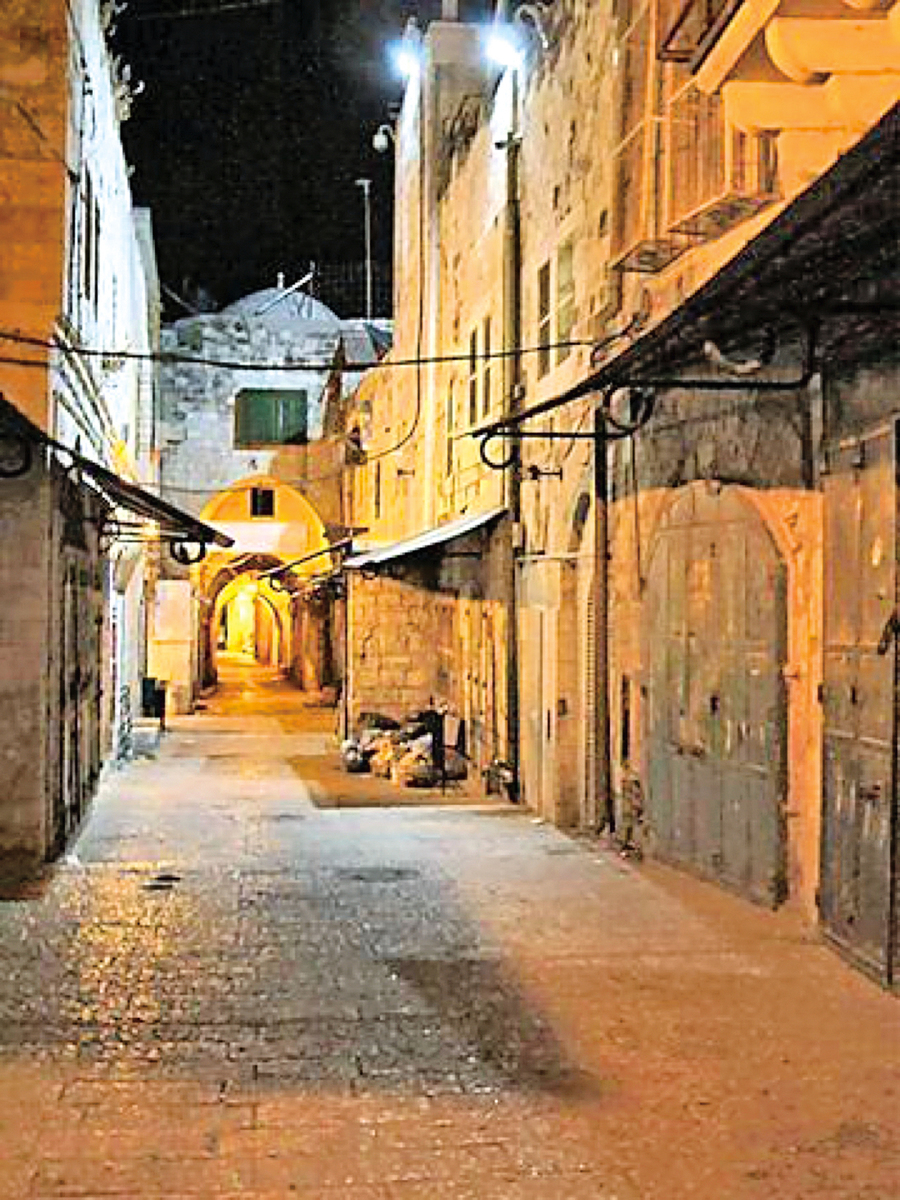 耶路撒冷的舊城區。（Mattes/Wikimedia Commons）