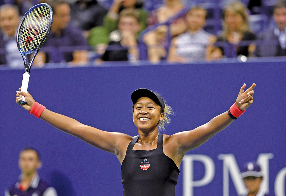 網球選手大阪直美（Getty Images）
