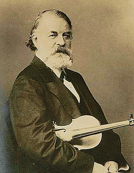 德國小提琴學派在19世紀後半期的領袖人物，約瑟夫•約阿希姆。（維基百科）