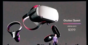 不須連結手機或電腦 Facebook推出新VR頭罩「Quest」