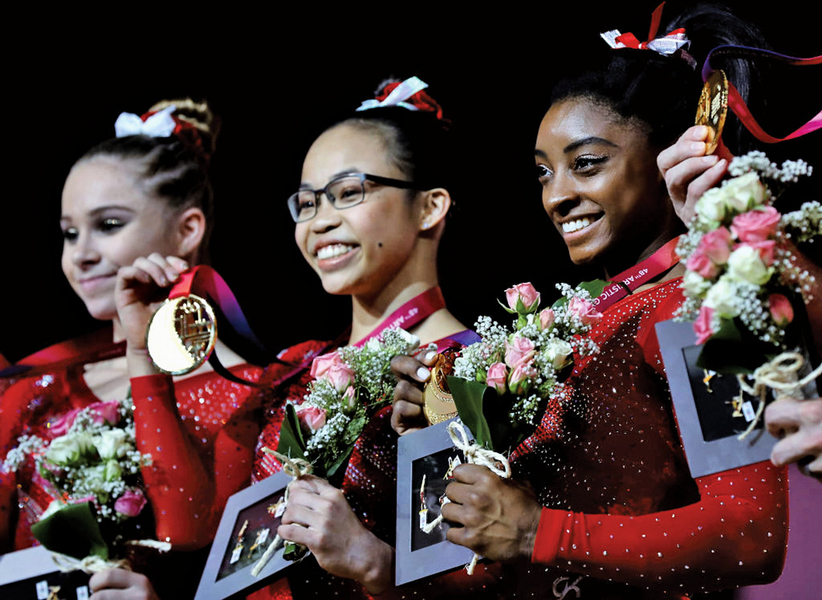 美國體操女隊世錦賽四連冠 二成員是中國孤兒