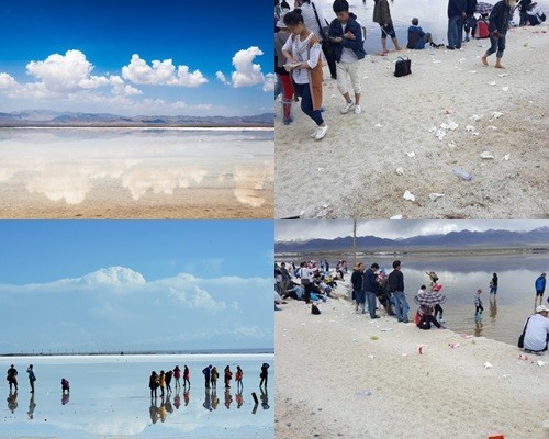 青海「天空之鏡」景區開幕 變垃圾場