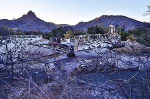 史上最慘 加州山火44死 特朗普宣佈為重大災害