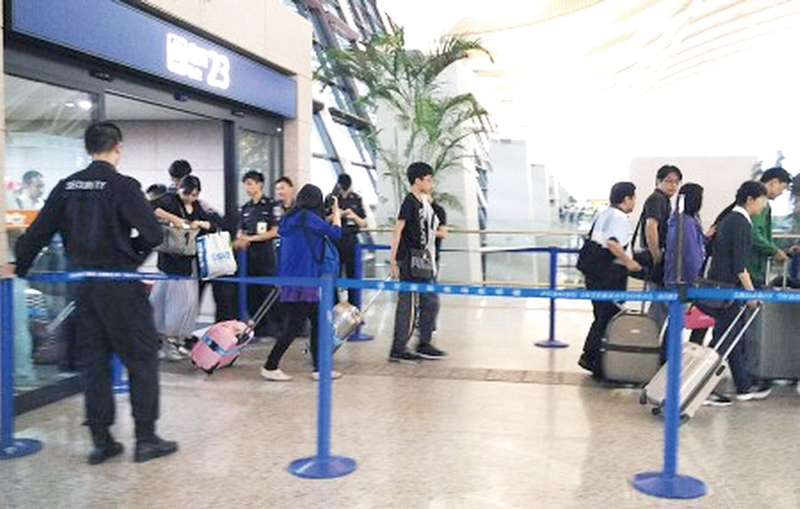 上海浦東機場昨發生爆炸