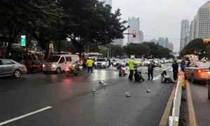 廣州撞人司機被拘捕  民眾被禁獻花悼死者