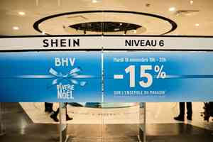 Shein巴黎實體店遭訴 合作方BHV聖誕活動受限