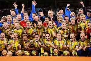女足世界盃：瑞典2:0戰勝東道主澳洲獲季軍