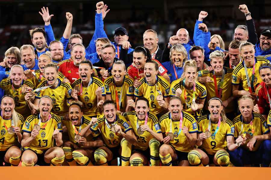 女足世界盃：瑞典2:0戰勝東道主澳洲獲季軍