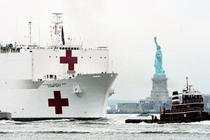 美國防授權法草案 籲美軍兩醫療船停靠台灣