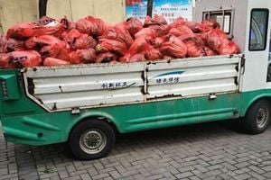 袁斌：武漢官員用垃圾車給居民運肉是工作失誤？