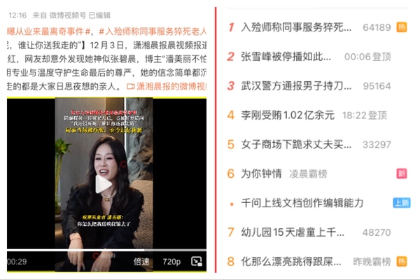 中國美女入殮師爆料 同事遭猝死老人託夢質問