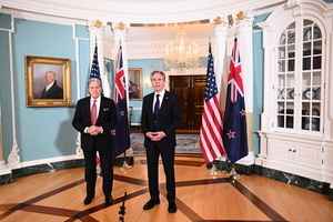 聚焦中共威脅 美國與紐西蘭承諾加強關係