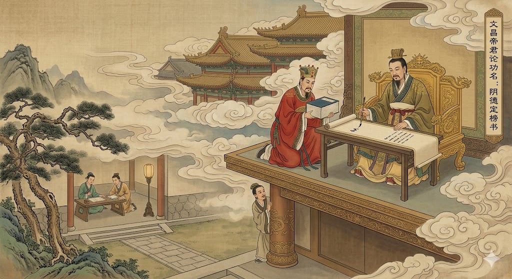 【古道人生】文昌帝君怎樣看待人世間的陰德與功名