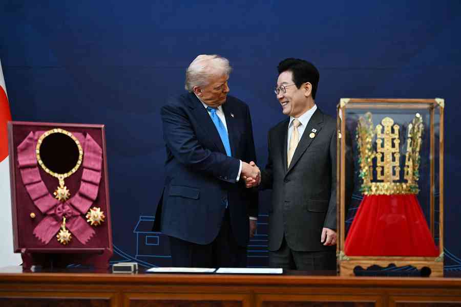 特朗普會晤李在明 韓投資3500億美元細節曝光