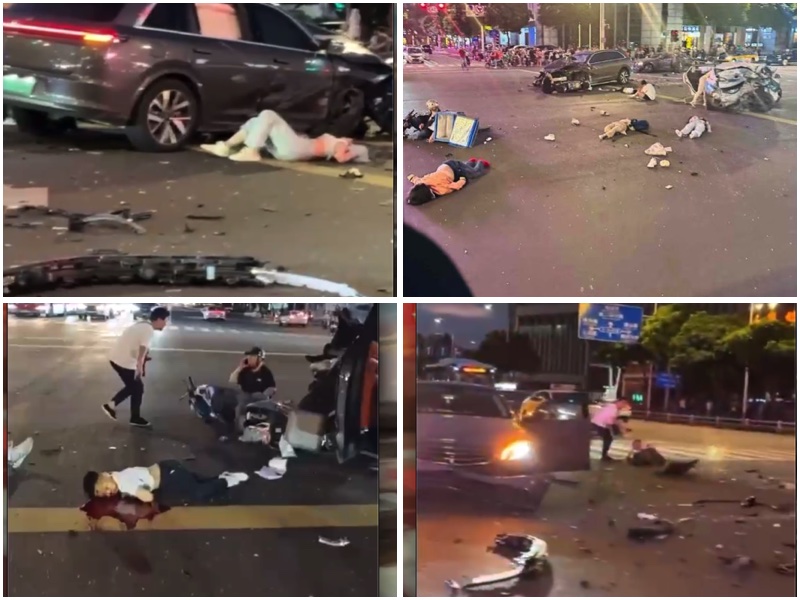 【一線採訪】福州汽車撞死多人 現場恐怖