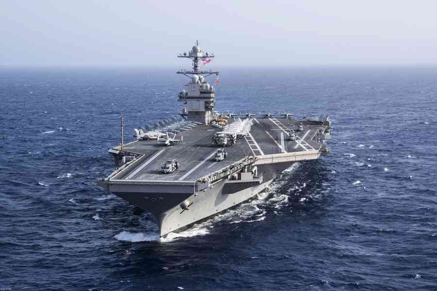 美軍備戰 在伊朗附近部署海空精銳部隊