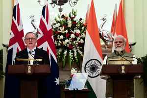 澳洲總理訪印度 加強兩國合作關係（多圖）