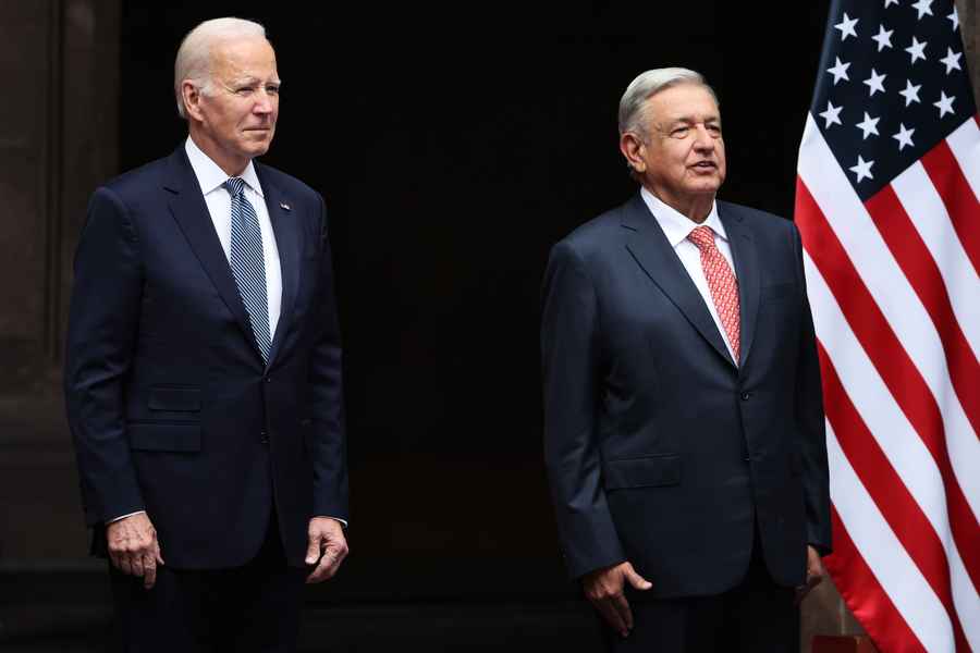 拜登會見墨西哥總統並宣布三藩市APEC峰會閉幕