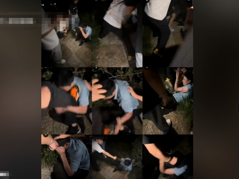 鄭州一公園發生聚眾圍毆事件 公安局就在附近