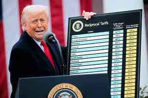 特朗普回應最高法院的關稅裁決