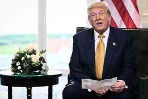 特朗普:美中接近達成貿易協議